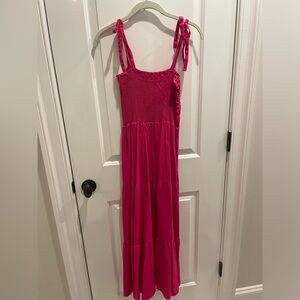 Hot Pink Maxi Dress